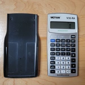 Victor V30-RA V30RA Scientific Recycled Calculator w/AntiMicrobial Protection